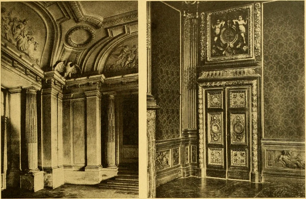 An illustration from Die baukunst des 17. und 18. Jahrhunderts, 1919, leaf 236