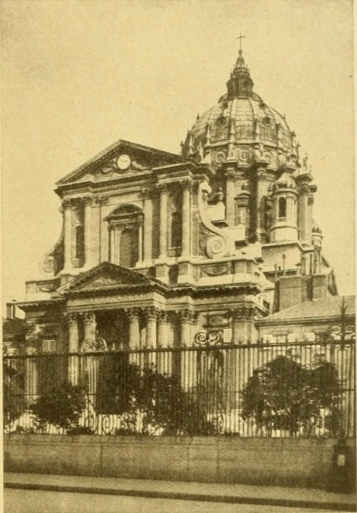 An illustration from Die baukunst des 17. und 18. Jahrhunderts, 1919, leaf 238