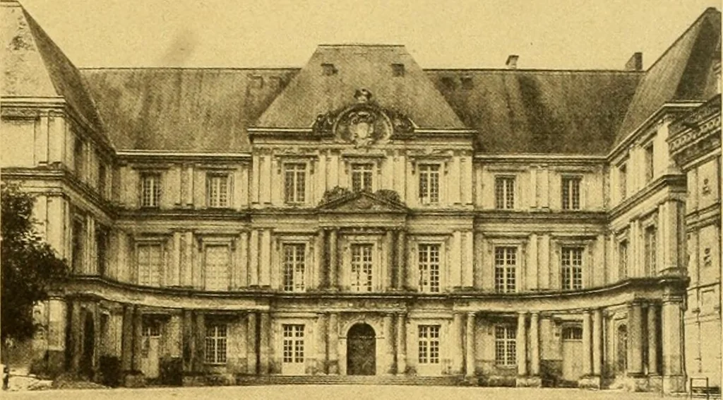 An illustration from Die baukunst des 17. und 18. Jahrhunderts, 1919, leaf 242