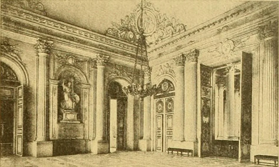 An illustration from Die baukunst des 17. und 18. Jahrhunderts, 1919, leaf 248