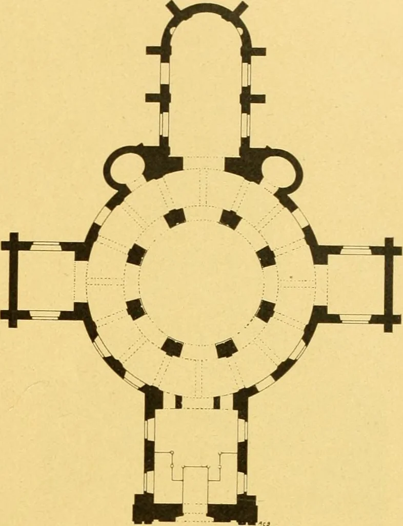An illustration from Die baukunst des 17. und 18. Jahrhunderts, 1919, leaf 250