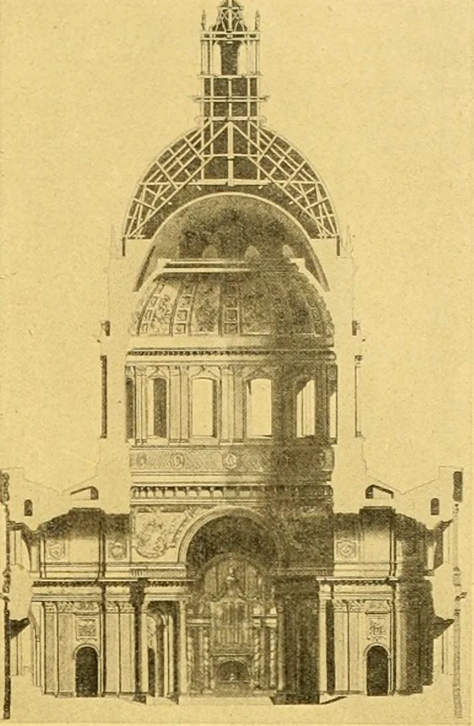 An illustration from Die baukunst des 17. und 18. Jahrhunderts, 1919, leaf 252