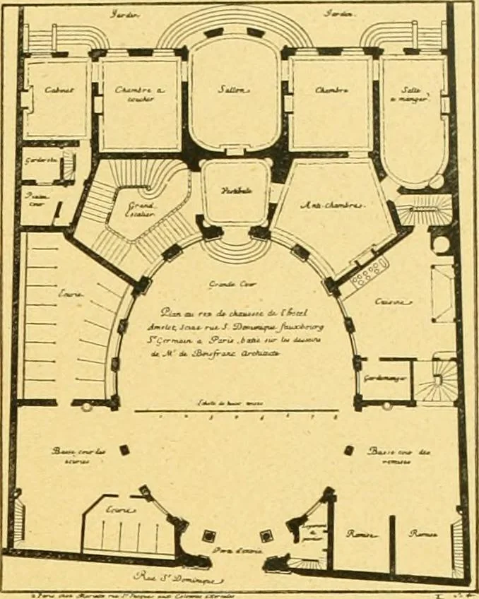 An illustration from Die baukunst des 17. und 18. Jahrhunderts, 1919, leaf 254
