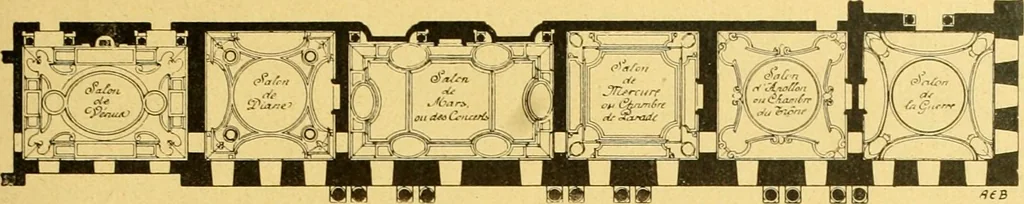 An illustration from Die baukunst des 17. und 18. Jahrhunderts, 1919, leaf 258