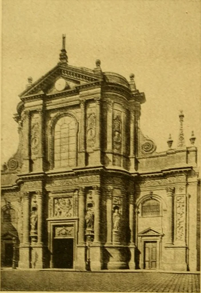 An illustration from Die baukunst des 17. und 18. Jahrhunderts, 1919, leaf 263