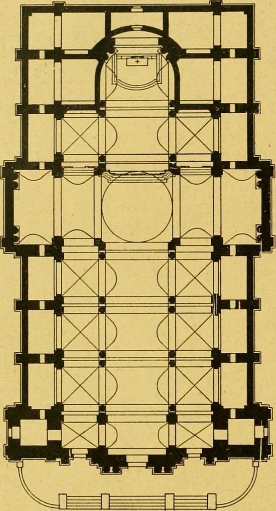 An illustration from Die baukunst des 17. und 18. Jahrhunderts, 1919, leaf 279