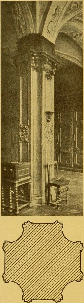 An illustration from Die baukunst des 17. und 18. Jahrhunderts, 1919, leaf 289
