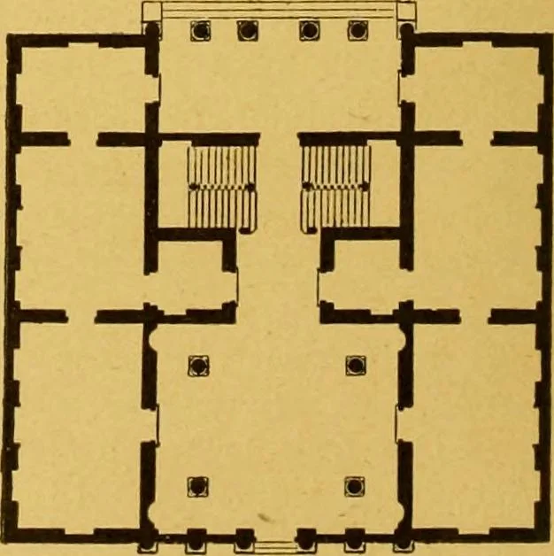 An illustration from Die baukunst des 17. und 18. Jahrhunderts, 1919, leaf 29
