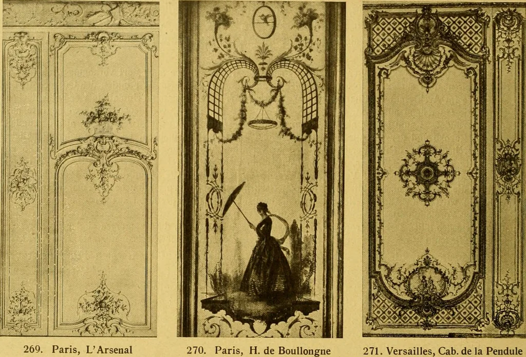 An illustration from Die baukunst des 17. und 18. Jahrhunderts, 1919, leaf 291
