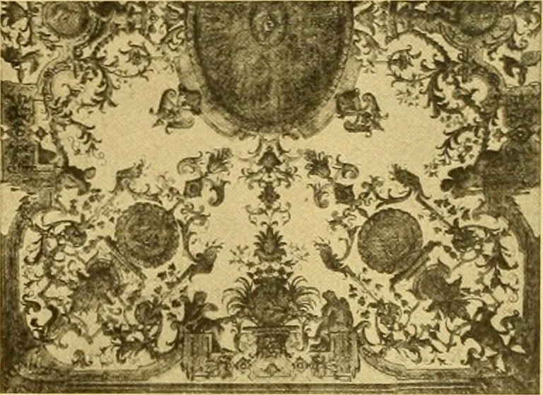 An illustration from Die baukunst des 17. und 18. Jahrhunderts, 1919, leaf 294