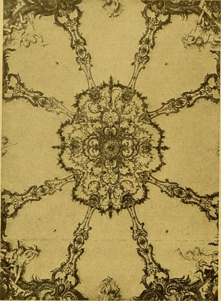 An illustration from Die baukunst des 17. und 18. Jahrhunderts, 1919, leaf 295