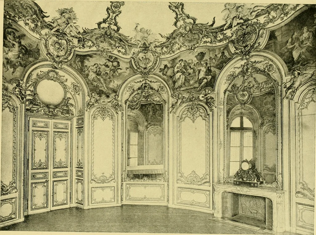 An illustration from Die baukunst des 17. und 18. Jahrhunderts, 1919, leaf 296