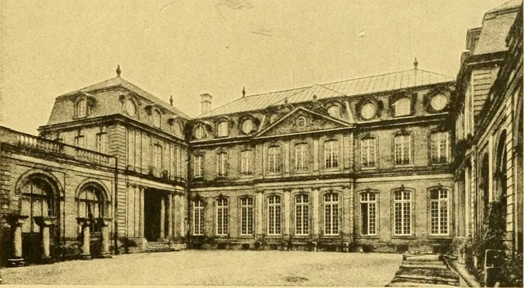 An illustration from Die baukunst des 17. und 18. Jahrhunderts, 1919, leaf 308