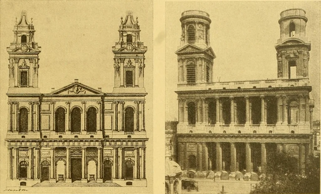 An illustration from Die baukunst des 17. und 18. Jahrhunderts, 1919, leaf 326