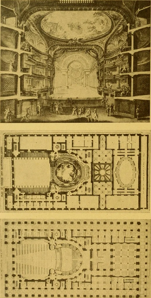 An illustration from Die baukunst des 17. und 18. Jahrhunderts, 1919, leaf 343