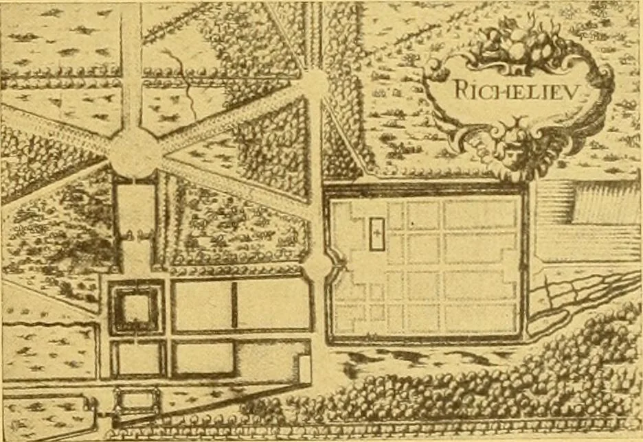 An illustration from Die baukunst des 17. und 18. Jahrhunderts, 1919, leaf 348