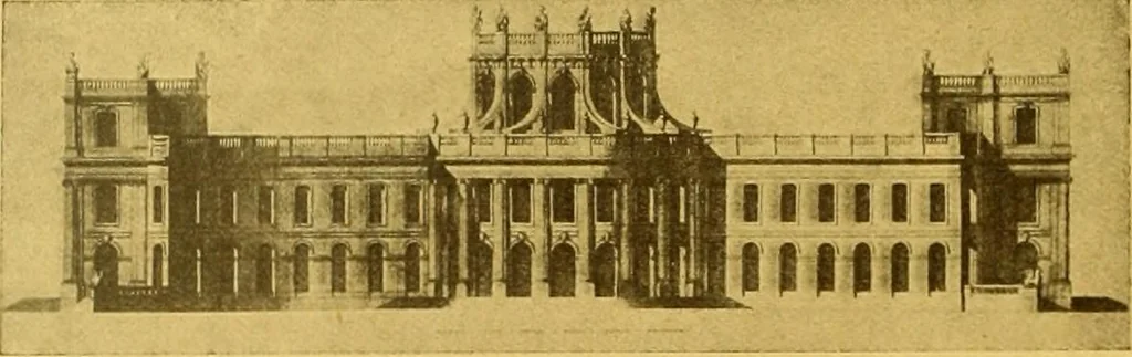 An illustration from Die baukunst des 17. und 18. Jahrhunderts, 1919, leaf 363