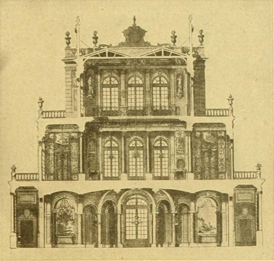 An illustration from Die baukunst des 17. und 18. Jahrhunderts, 1919, leaf 368