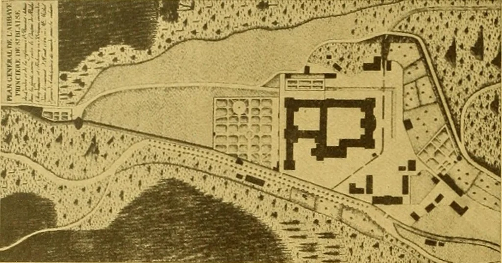 An illustration from Die baukunst des 17. und 18. Jahrhunderts, 1919, leaf 371