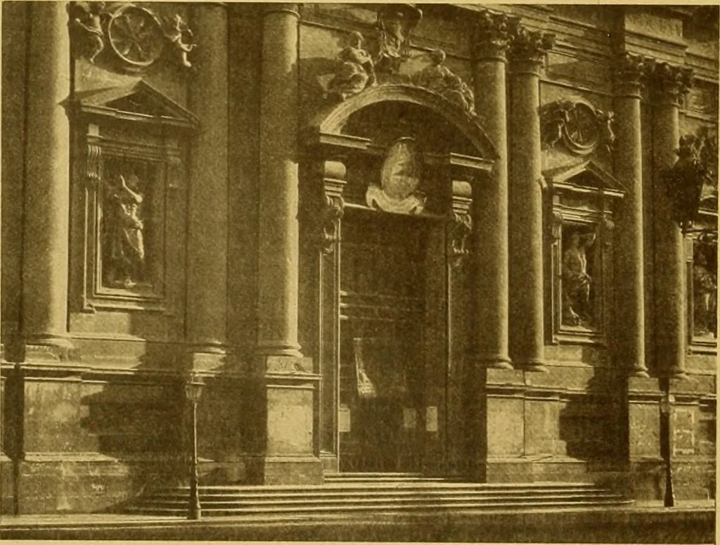 An illustration from Die baukunst des 17. und 18. Jahrhunderts, 1919, leaf 39