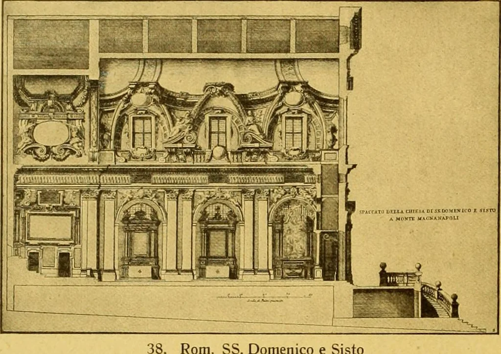 An illustration from Die baukunst des 17. und 18. Jahrhunderts, 1919, leaf 67