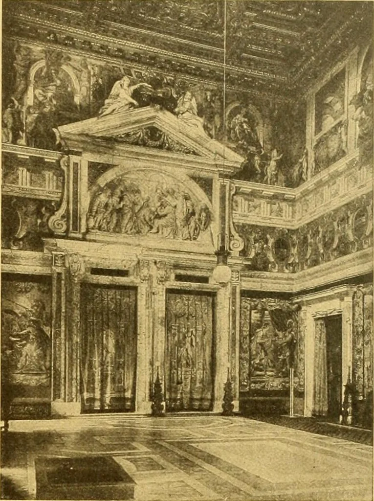An illustration from Die baukunst des 17. und 18. Jahrhunderts, 1919, leaf 80