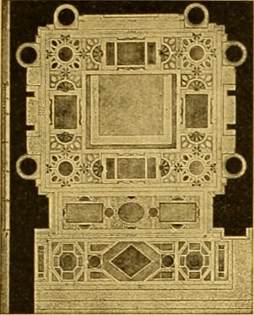 An illustration from Die baukunst des 17. und 18. Jahrhunderts, 1919, leaf 84