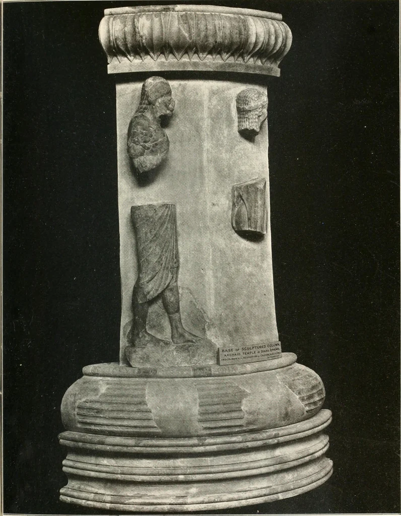 An illustration from Die Baukunst des Altertums, 1910, leaf 137