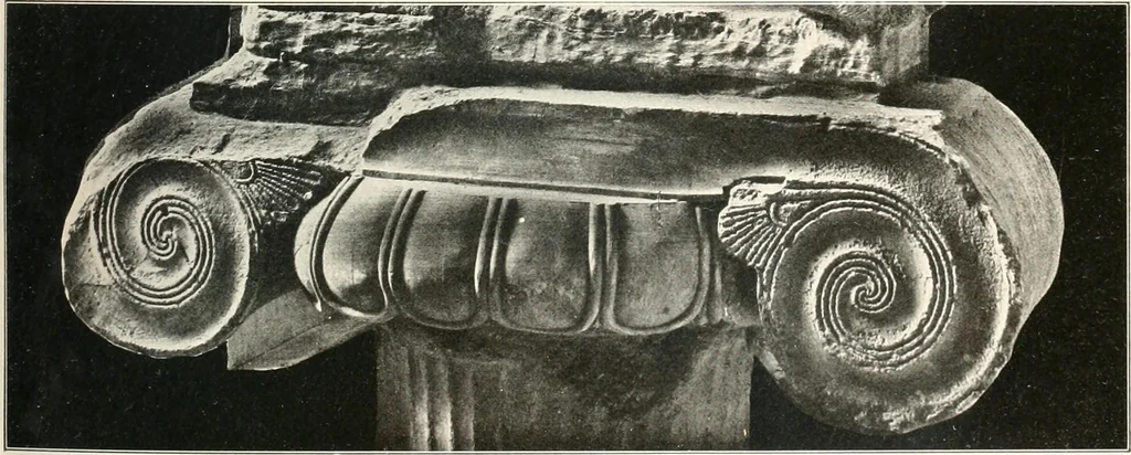 An illustration from Die Baukunst des Altertums, 1910, leaf 139
