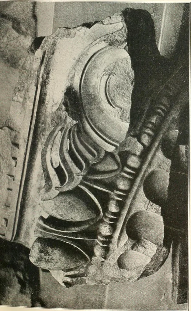 An illustration from Die Baukunst des Altertums, 1910, leaf 161