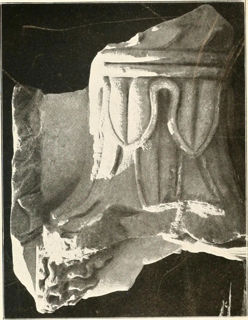 An illustration from Die Baukunst des Altertums, 1910, leaf 171