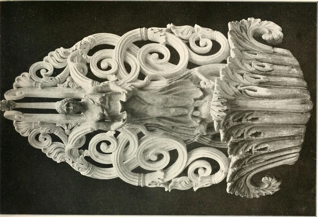 An illustration from Die Baukunst des Altertums, 1910, leaf 209