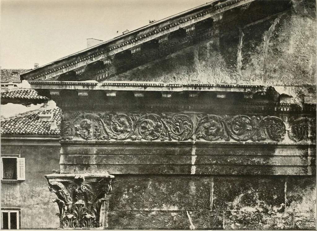 An illustration from Die Baukunst des Altertums, 1910, leaf 221
