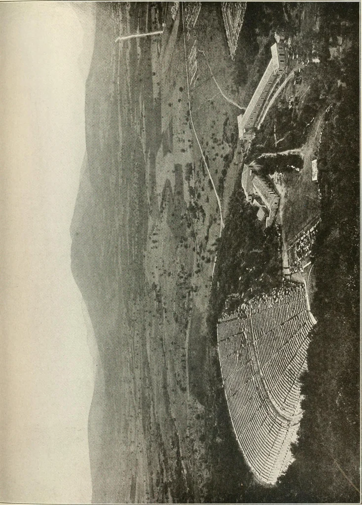 An illustration from Die Baukunst des Altertums, 1910, leaf 245
