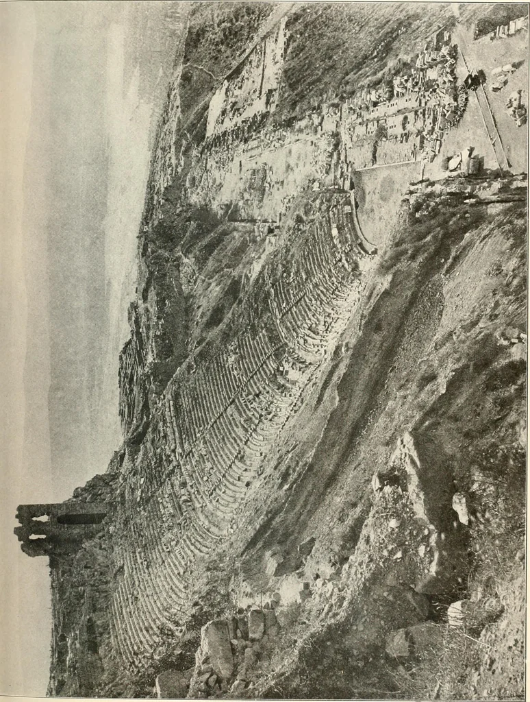 An illustration from Die Baukunst des Altertums, 1910, leaf 253
