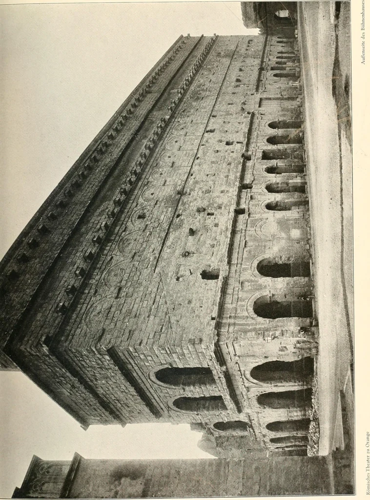 An illustration from Die Baukunst des Altertums, 1910, leaf 261