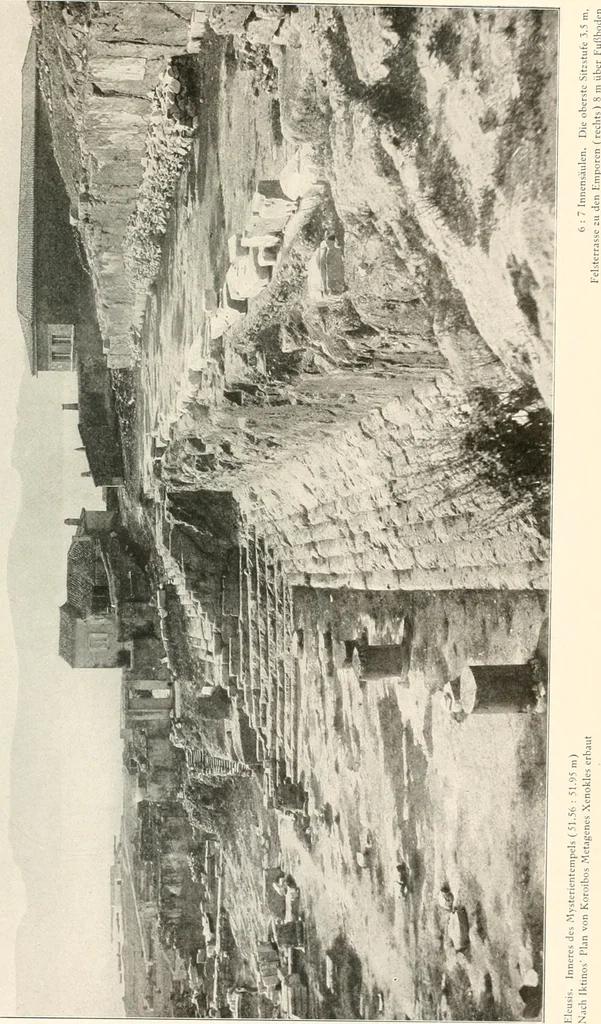 An illustration from Die Baukunst des Altertums, 1910, leaf 267