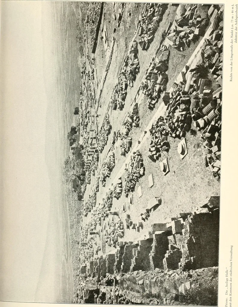 An illustration from Die Baukunst des Altertums, 1910, leaf 305