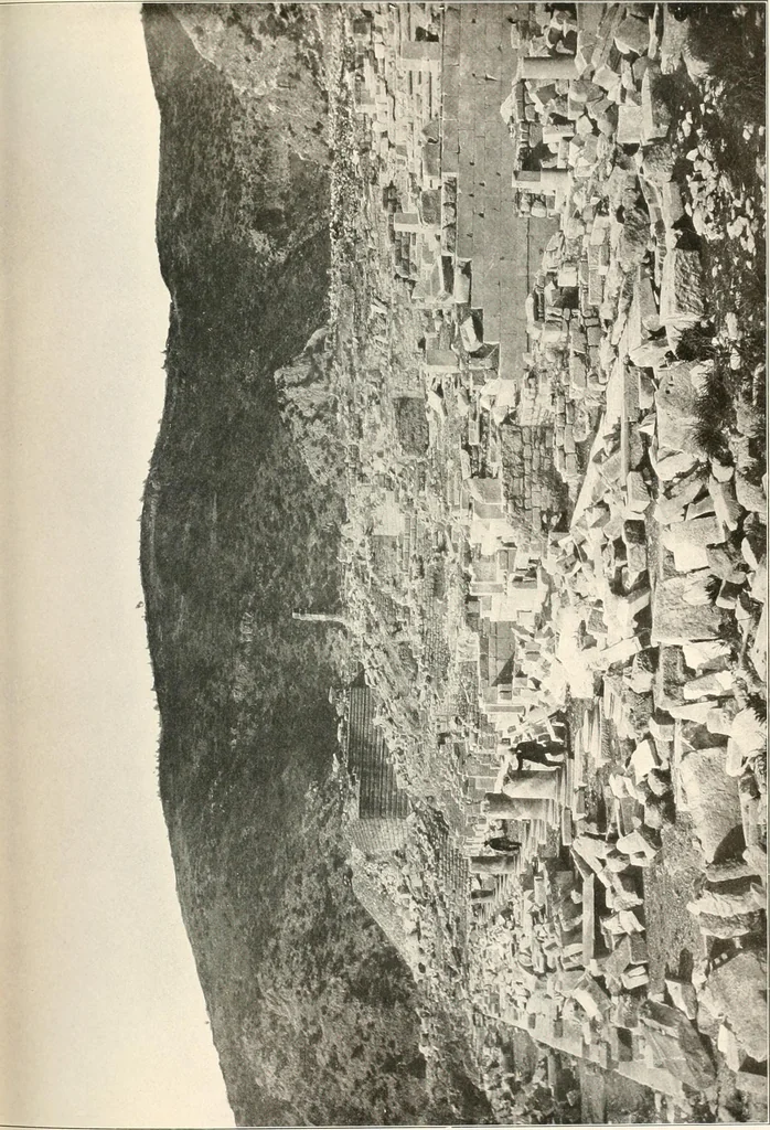 An illustration from Die Baukunst des Altertums, 1910, leaf 307