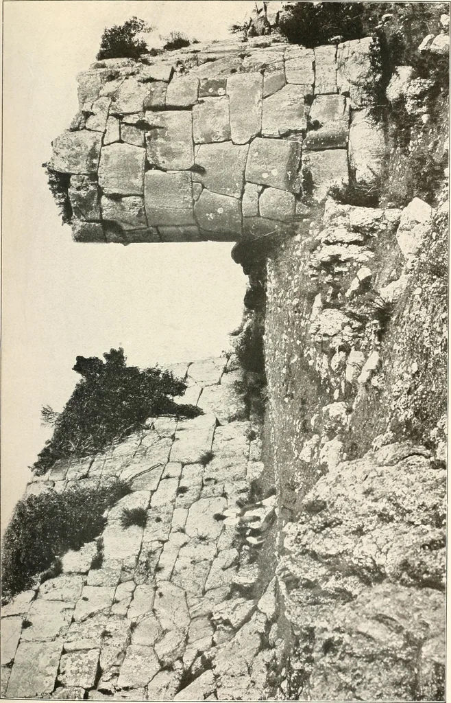 An illustration from Die Baukunst des Altertums, 1910, leaf 335