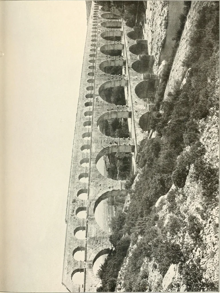 An illustration from Die Baukunst des Altertums, 1910, leaf 383