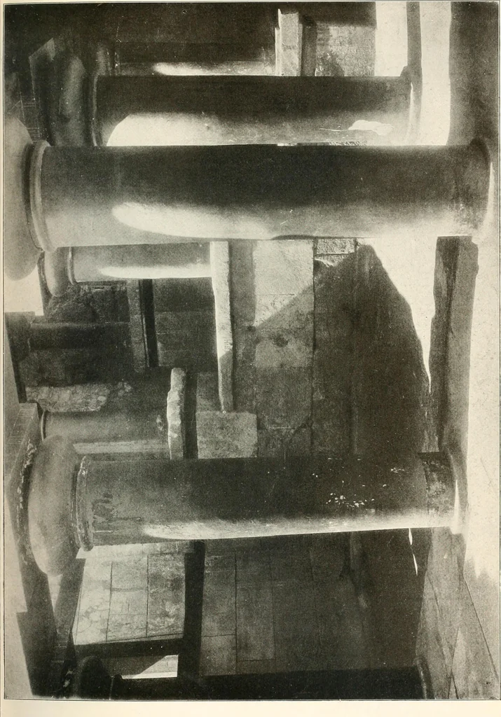 An illustration from Die Baukunst des Altertums, 1910, leaf 39