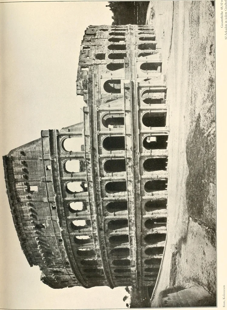 An illustration from Die Baukunst des Altertums, 1910, leaf 393