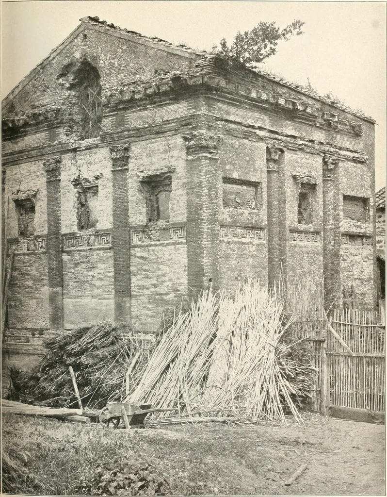 An illustration from Die Baukunst des Altertums, 1910, leaf 399