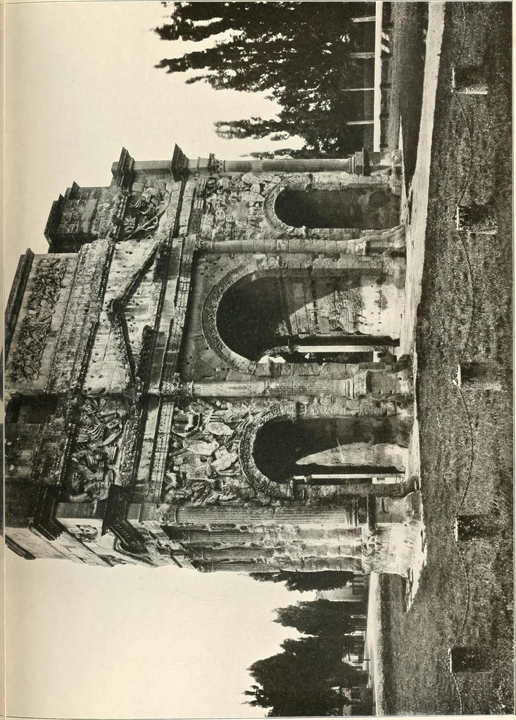 An illustration from Die Baukunst des Altertums, 1910, leaf 435