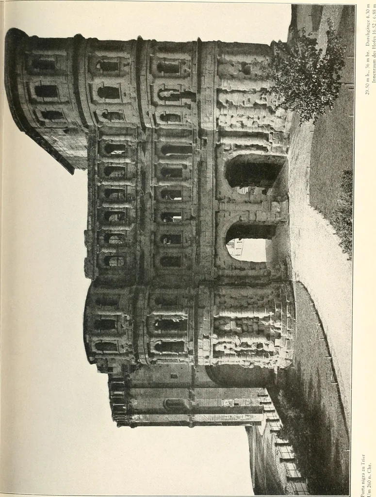 An illustration from Die Baukunst des Altertums, 1910, leaf 441