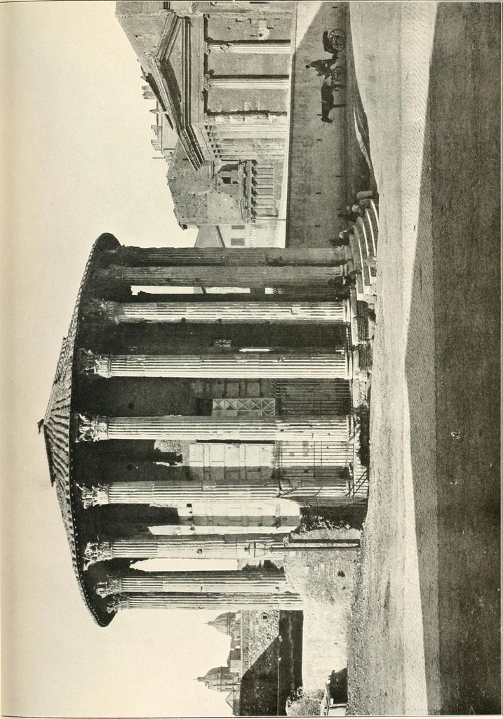 An illustration from Die Baukunst des Altertums, 1910, leaf 471