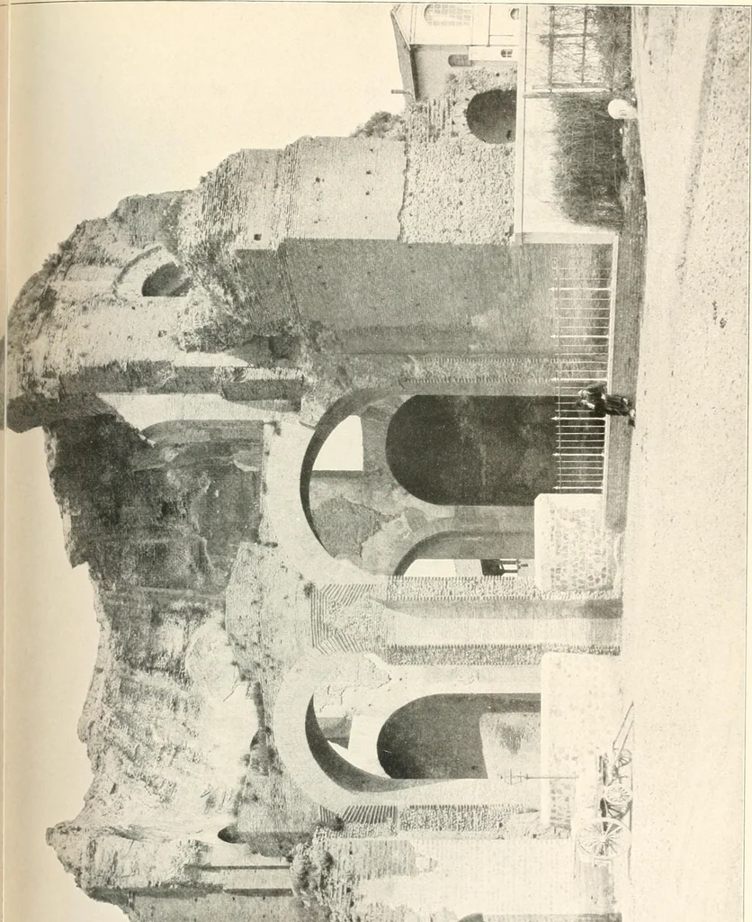 An illustration from Die Baukunst des Altertums, 1910, leaf 485
