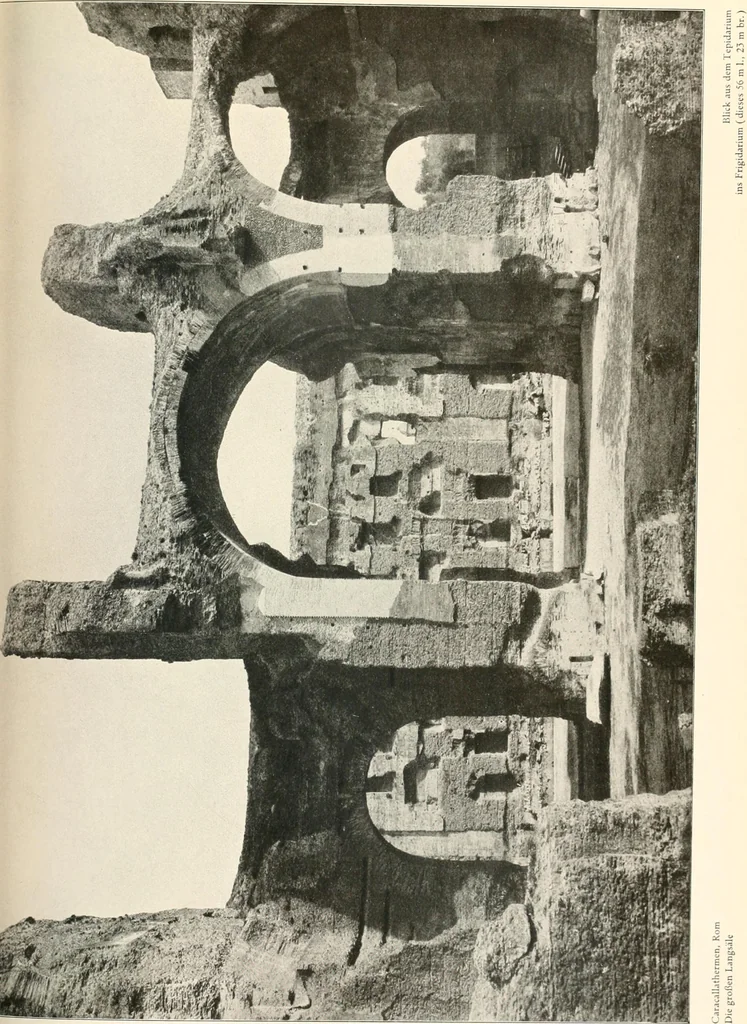 An illustration from Die Baukunst des Altertums, 1910, leaf 487