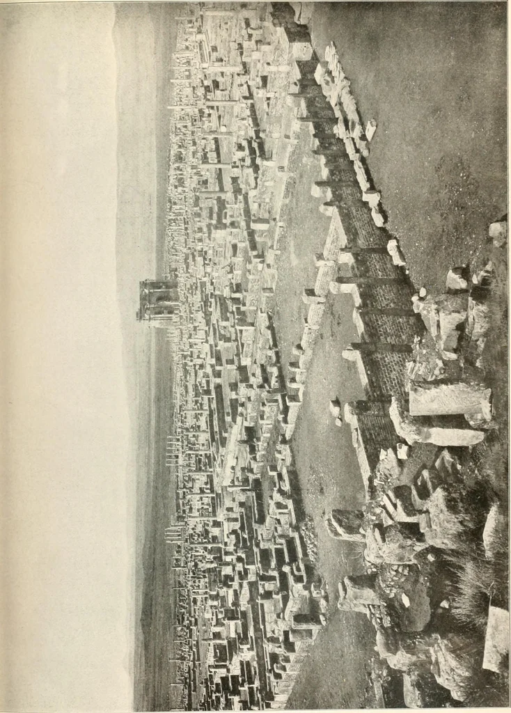 An illustration from Die Baukunst des Altertums, 1910, leaf 509